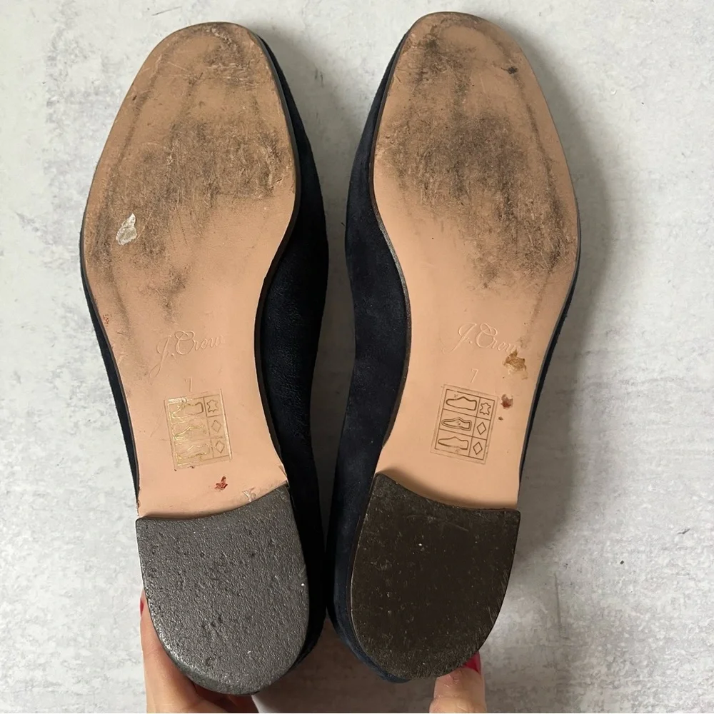 J. Crew Suede Loafers 7